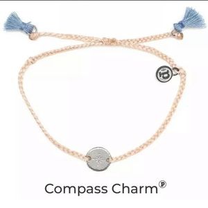 Pura Vida Silver Compass Bracelet. NWT. SOLD OUT!
